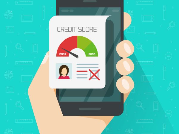 credit score on mobile phone