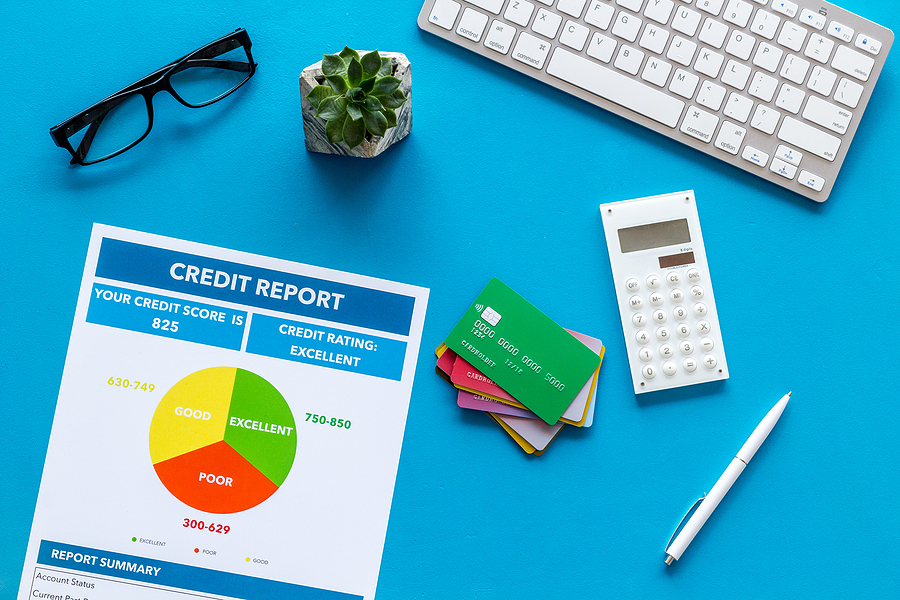 reviewing credit report