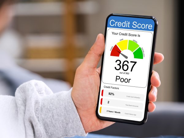 credit score on mobile phone